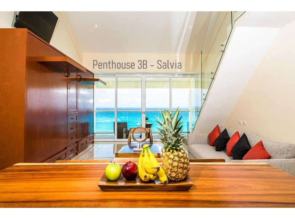 2 Story Oceanfront Penthouses On Cancun Beach! Kültér fotó