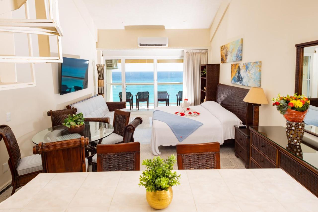 2 Story Oceanfront Penthouses On Cancun Beach! Kültér fotó