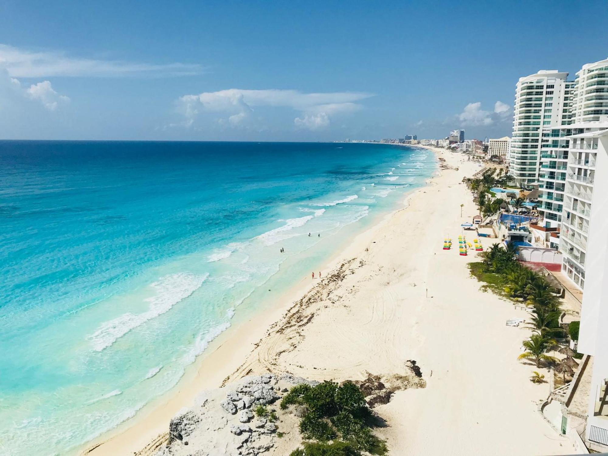 2 Story Oceanfront Penthouses On Cancun Beach! Kültér fotó